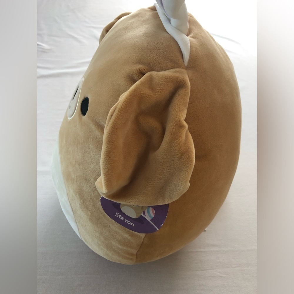 Squishmallow 16” Golden Retriever Dog with Bunny Ears Plush Soft & Squishy NWT - Picture 6 of 16